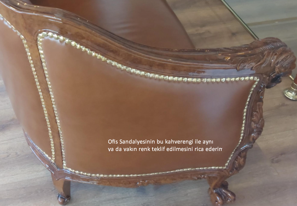 Kahverengi Yönetici Sandalyesi
