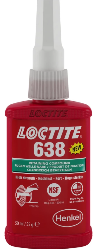 YAPIŞTIRICI LOCTİTE 638 50 ML