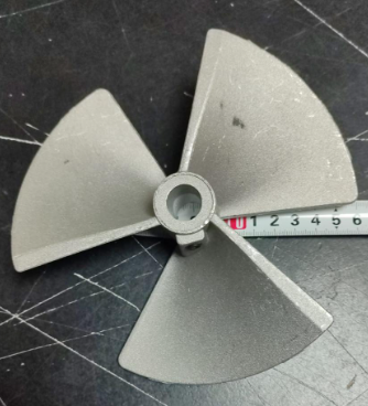 3 Kanatlı Alüminyum Karıştırıcı Fan Pervanesi